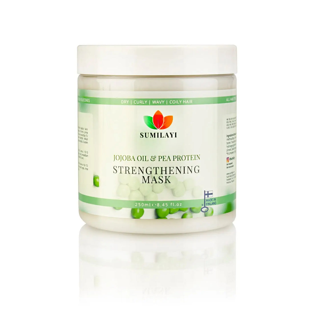 Hiuksia vahvistava proteiinimaski 250ml - Laadukas Hair Conditioner, valmistaja: Sumilayi. Saatavilla verkkokaupassa Sumilayi. Katso lisää: Hiuksia vahvistava proteiinimaski 250ml.