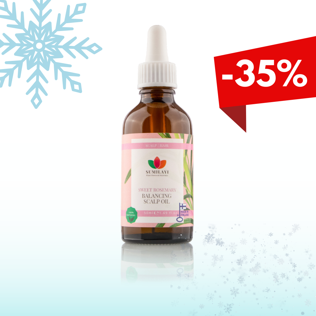 Talvierä -35% Hiuspohjaa rauhoittava öljy 50ml