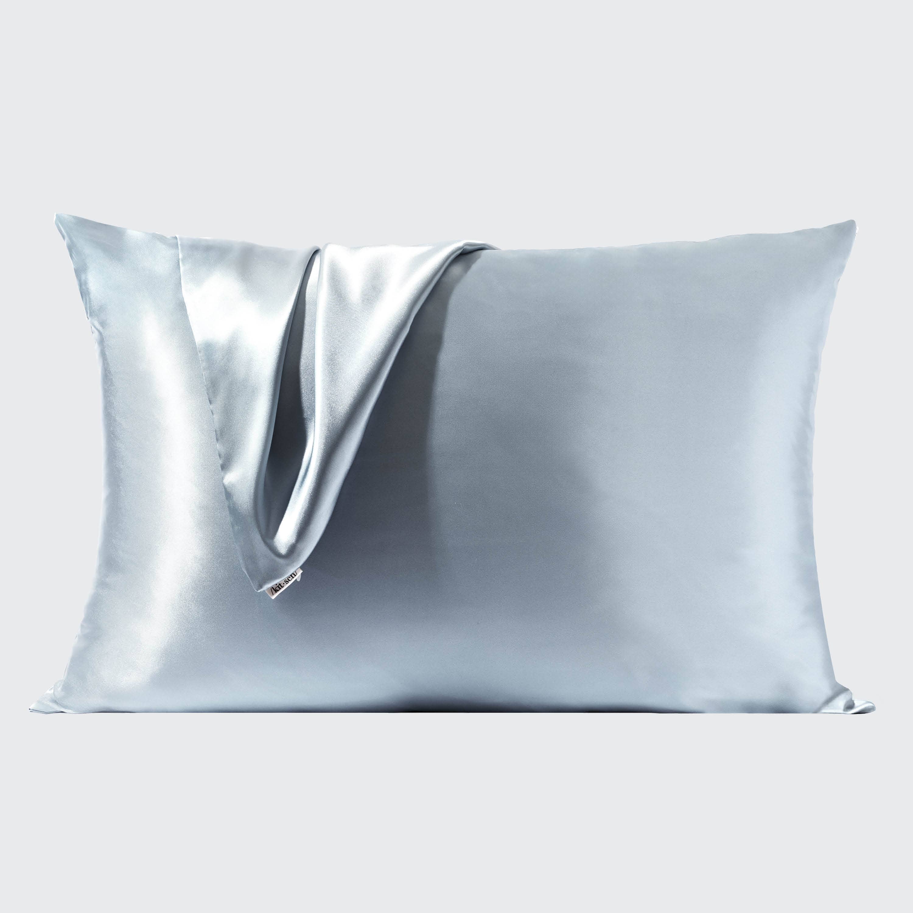 KITSCH Satiini tyynyliina - Haze Blue