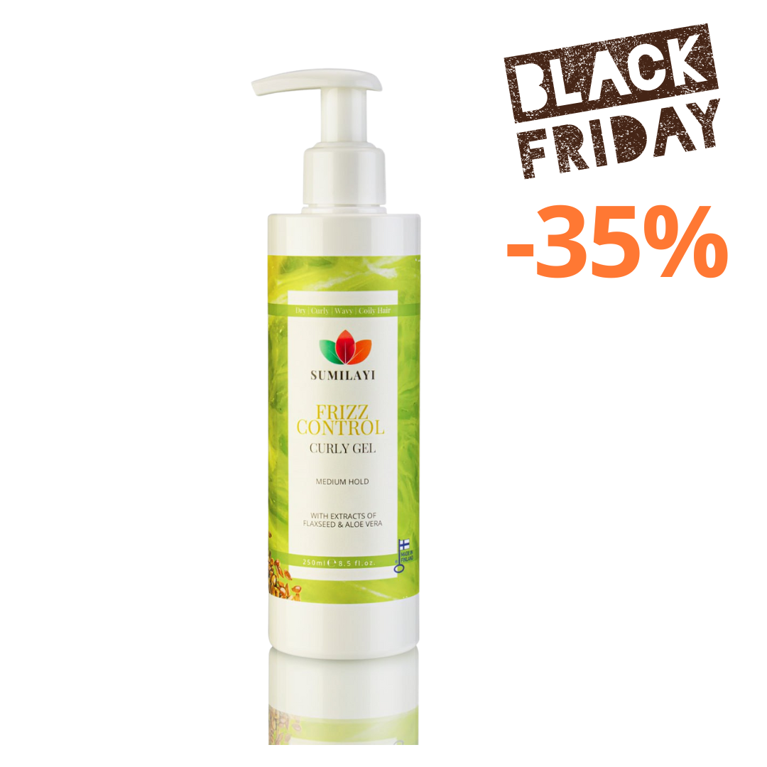 Black Friday -35% Frizz Control Curly Gel 250ml - Laadukas , valmistaja: Sumilayi. Saatavilla verkkokaupassa Sumilayi. Katso lisää: Black Friday -35% Frizz Control Curly Gel 250ml.