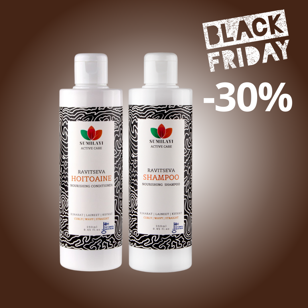 Black Friday -30% Active Care Shampoo ja Hoitoaine 250ml