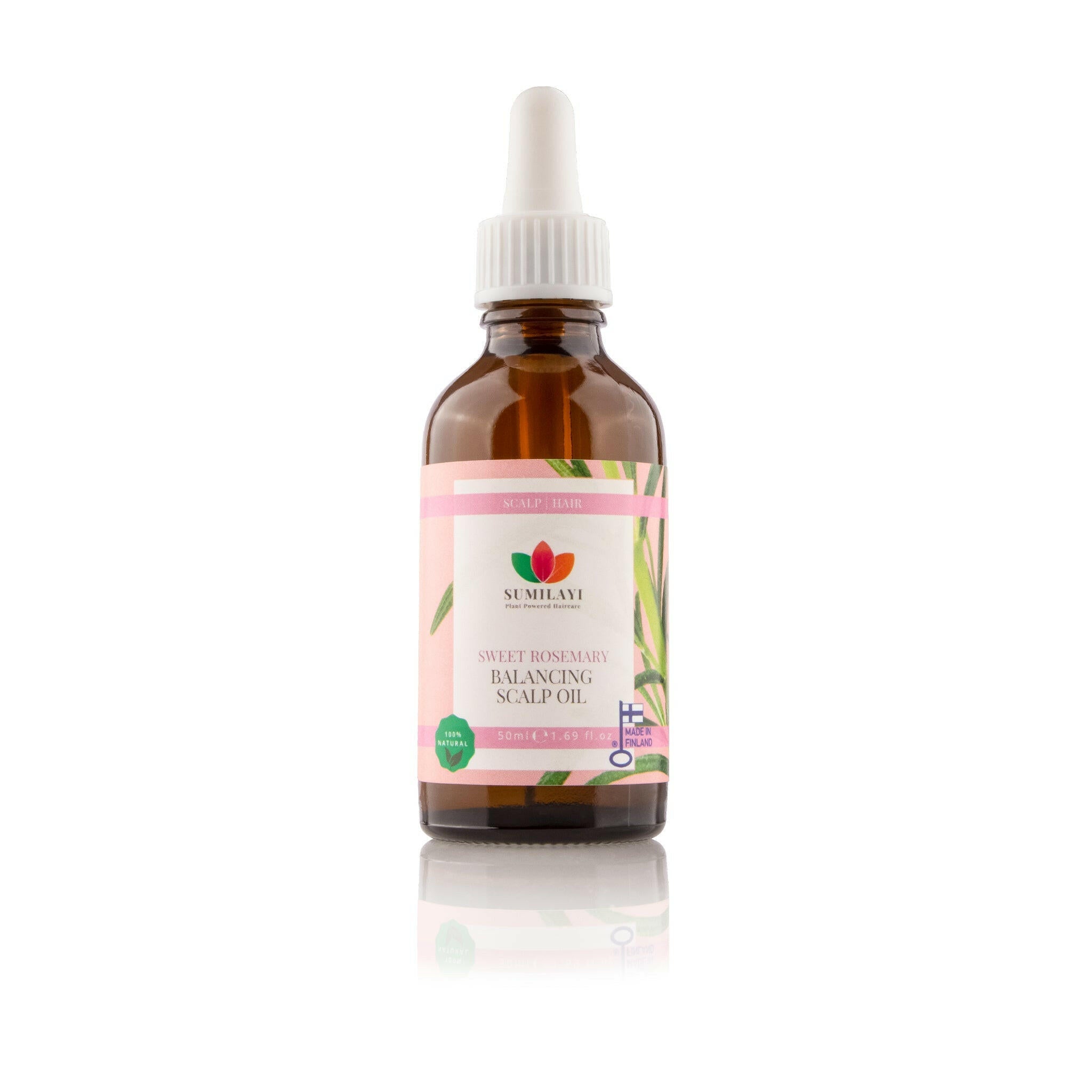 Sweet Rosemary Balancing Scalp Oil 50ml - Hiuspohjaa tasapainottava öljy - Laadukas Hair Oil, valmistaja: Sumilayi. Saatavilla verkkokaupassa Sumilayi. Katso lisää: Sweet Rosemary Balancing Scalp Oil 50ml - Hiuspohjaa tasapainottava öljy.